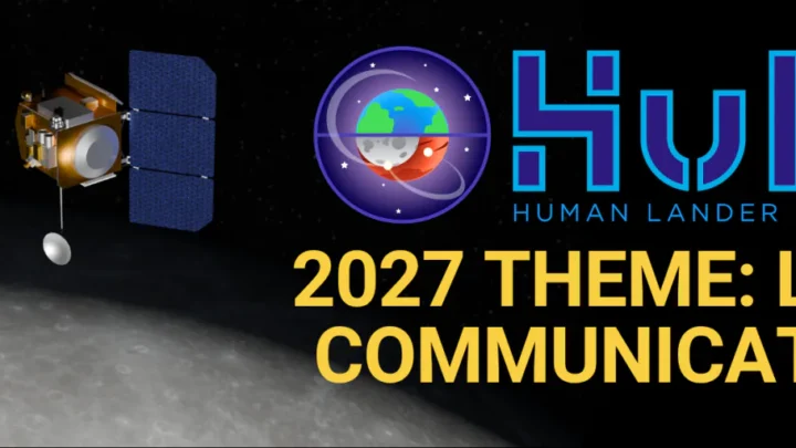 Imagem de banner do Desafio 2027 de Módulo de Pouso Humano.