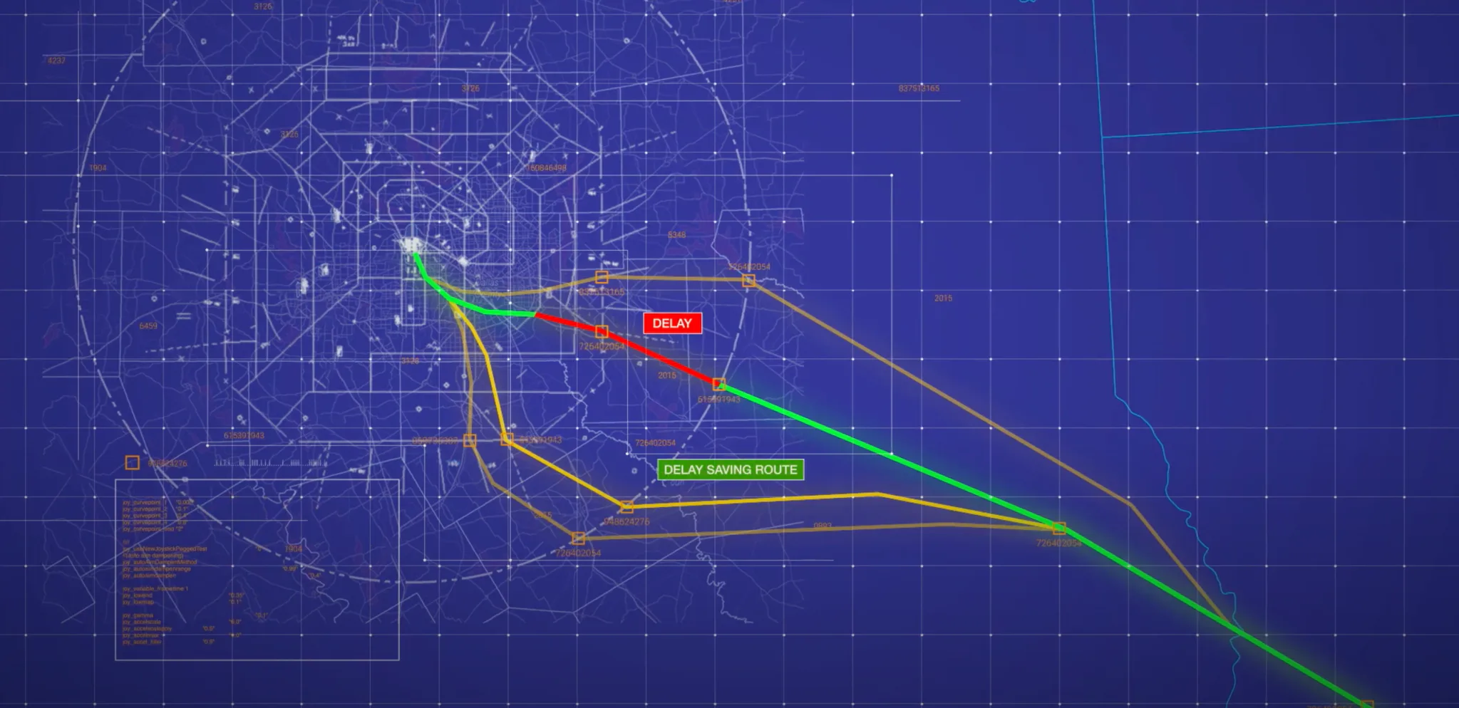 A tecnologia de redirecionamento digital poderia reduzir a carga de trabalho dos controladores, sugerindo novas rotas para evitar ou prevenir atrasos sem a comunicação de ida e volta necessária para ajustar manualmente as trajetórias de voo.