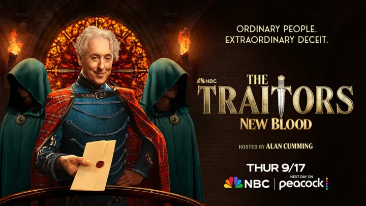 Arte-chave promocional de 'The Traitors: New Blood'