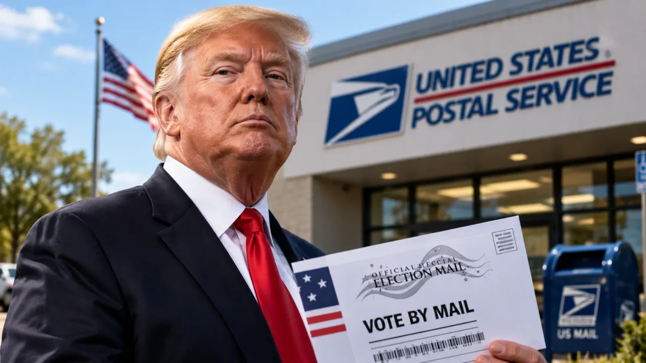 Governo Trump tenta impor restrições para votos pelo crreio