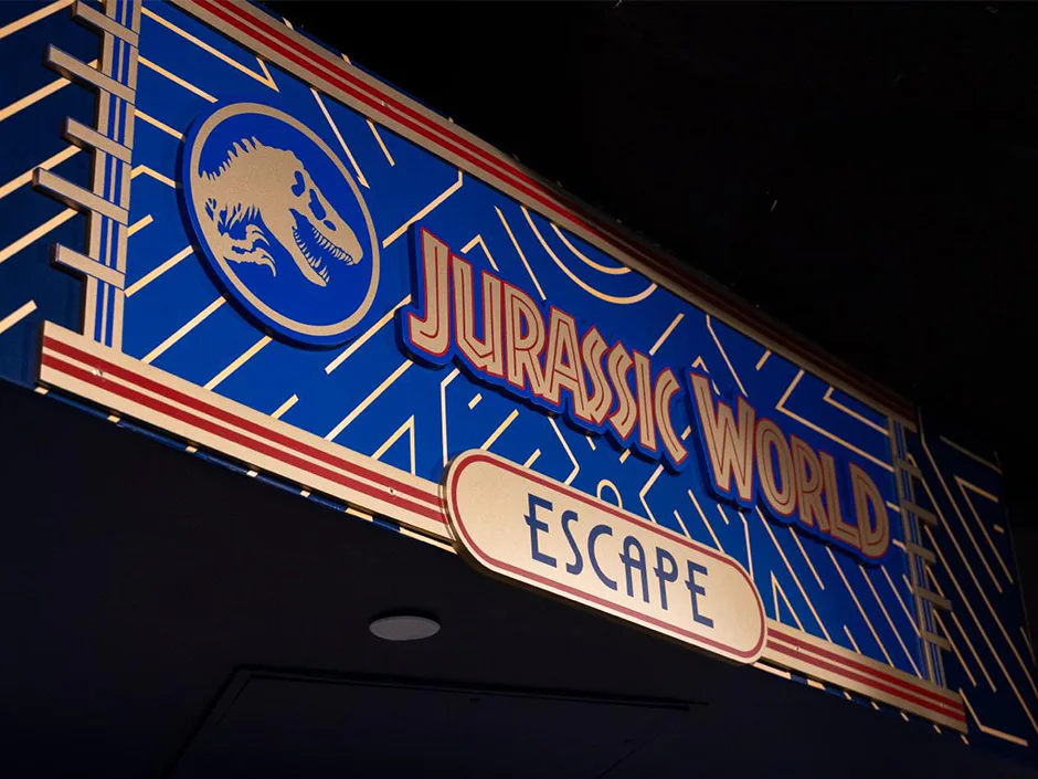 Entrada de Jurassic World Escape no Universal CityWalk