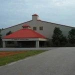Fachada da T. Ed Garrison Livestock Arena, da Universidade Clemson, onde foi o comício, em agosto de 2010 (imagem de arquivo)