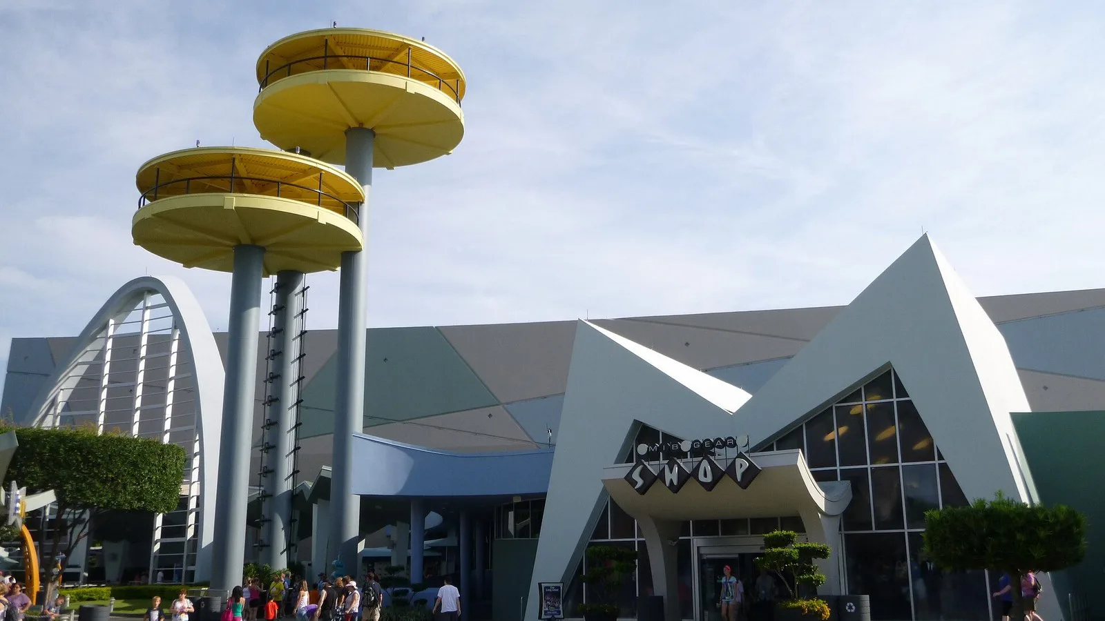 Prédio da atração Men in Black: Alien Attack, na Universal Studios Florida, em julho de 2015 (imagem de arquivo)