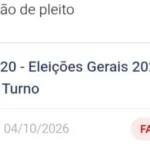 TSE explica mensagem de 'Faltou' no site após 1º turno de 2026