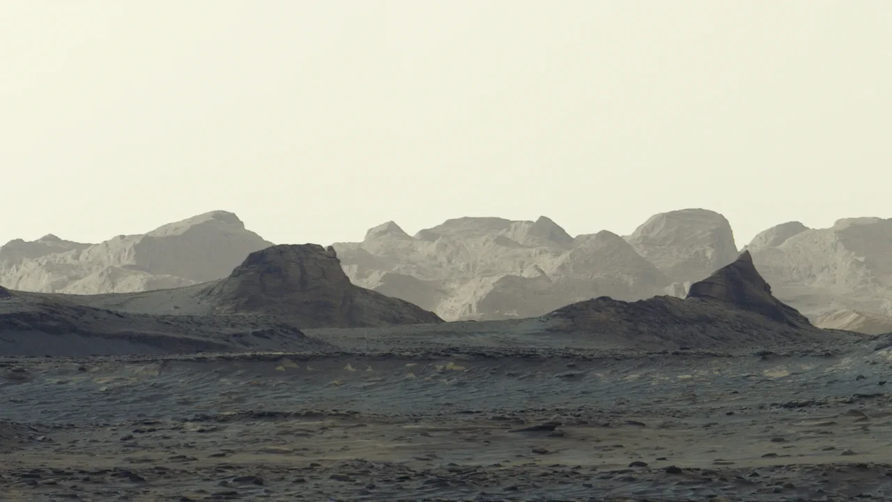 As formas cativantes de penhascos esculpidos pelo vento chamados yardangs são reveladas neste recorte ampliado de um panorama mais amplo capturado pelo rover Curiosity da NASA em Mar11, 2026. Os cientistas estão ansiosos para saber mais sobre como a camada de yardangs se formou.