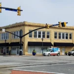 Prédio Burdette, no centro de Simpsonville, cidade do condado de Greenville, na Carolina do Sul, em março de 2019 (imagem de arquivo)