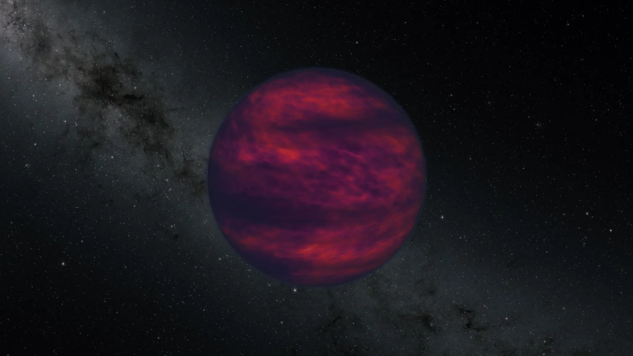 Números incontáveis de anãs marrons vagueiam pelo cosmos, como a representada neste conceito artístico. Mas apenas algumas dezenas foram estudadas em detalhes com telescópios espaciais. Com a ajuda do SPHEREx da NASA, cientistas estão no processo de analisar milhares mais.