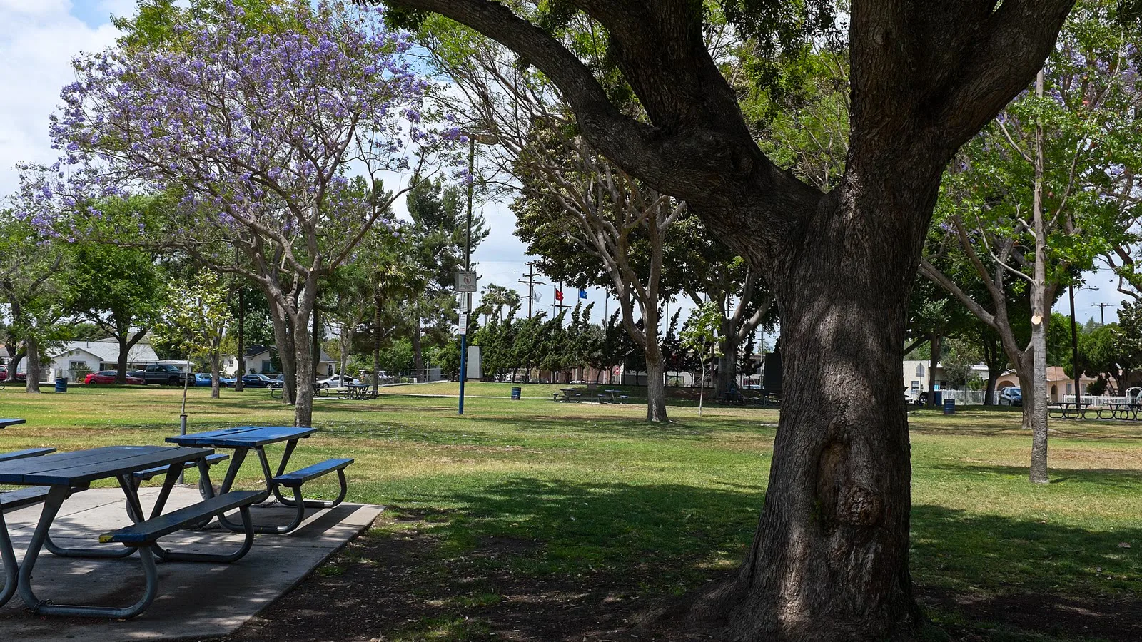 Parque dos Veteranos, em Bell Gardens, cidade do condado de Los Angeles (imagem de arquivo)