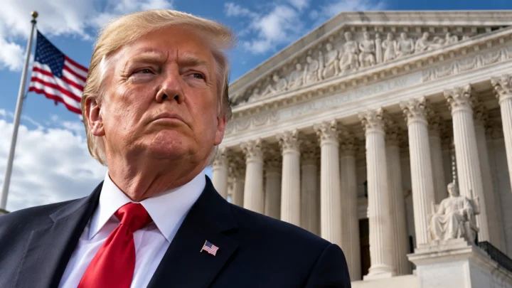 O presidente Donald Trump e a Suprema Corte