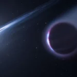 Este conceito artístico retrata uma possível explicação para as abundâncias químicas incomuns que o Telescópio Espacial Hubble da NASA detectou no sistema HS 0209+0832: um planeta de segunda geração orbitando uma anã branca.