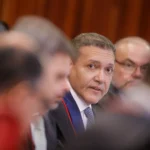 O presidente do Tribunal Superior Eleitoral (TSE), ministro Kássio Nunes Marques. Nesta sexta-feira, ele afirmou que "nações democráticas dialogam, não interferem", ao comentar a presença de missões internacionais de observação nas Eleições 2026.